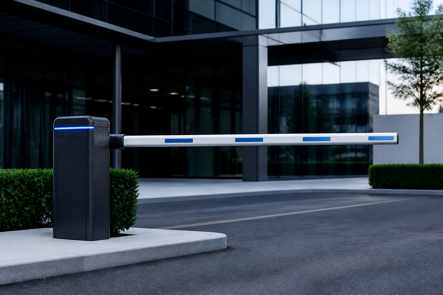 Vehicle barrier gate system
