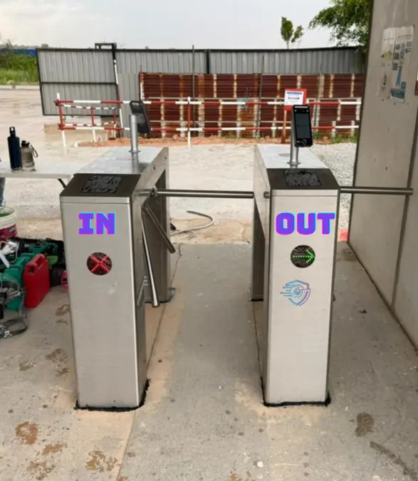 Economical Tripod Turnstile Access Control Entry & Exit Gate