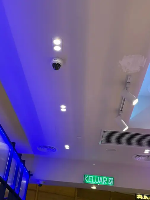 6MP Smart Hybrid Light Dome Network Camera