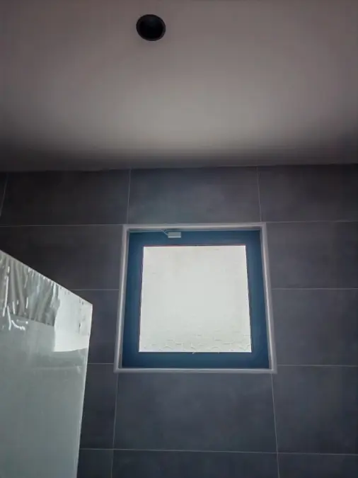 Bathroom Window Area